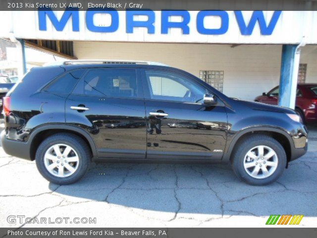 2013 Kia Sorento LX AWD in Ebony Black