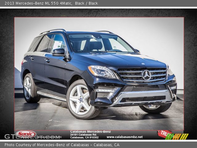 2013 Mercedes-Benz ML 550 4Matic in Black