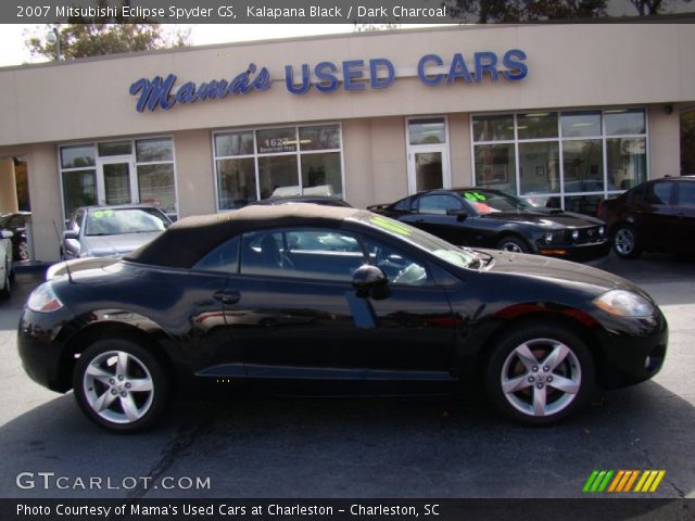 2007 Mitsubishi Eclipse Spyder GS in Kalapana Black