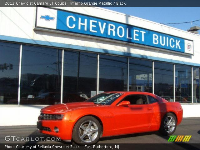 2012 Chevrolet Camaro LT Coupe in Inferno Orange Metallic