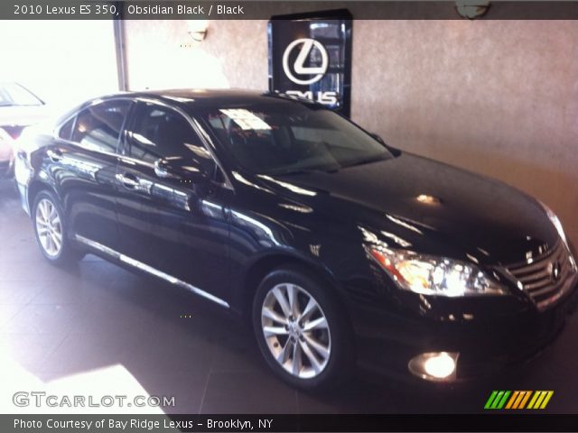 2010 Lexus ES 350 in Obsidian Black