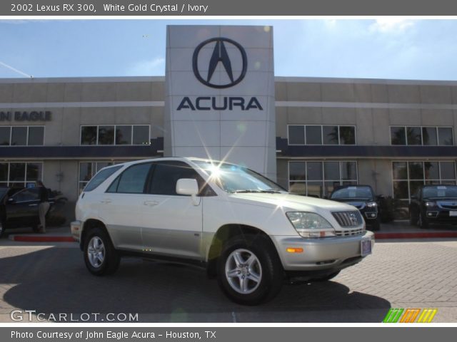 2002 Lexus RX 300 in White Gold Crystal