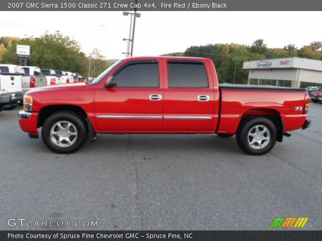 2007 GMC Sierra 1500 Classic Z71 Crew Cab 4x4 in Fire Red