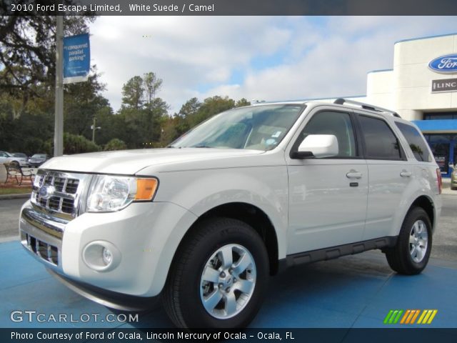 2010 Ford Escape Limited in White Suede