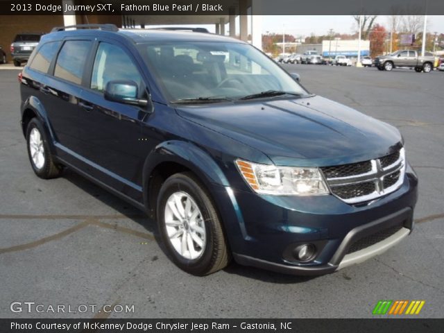 2013 Dodge Journey SXT in Fathom Blue Pearl