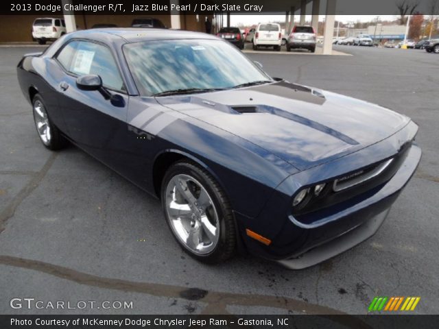 2013 Dodge Challenger R/T in Jazz Blue Pearl