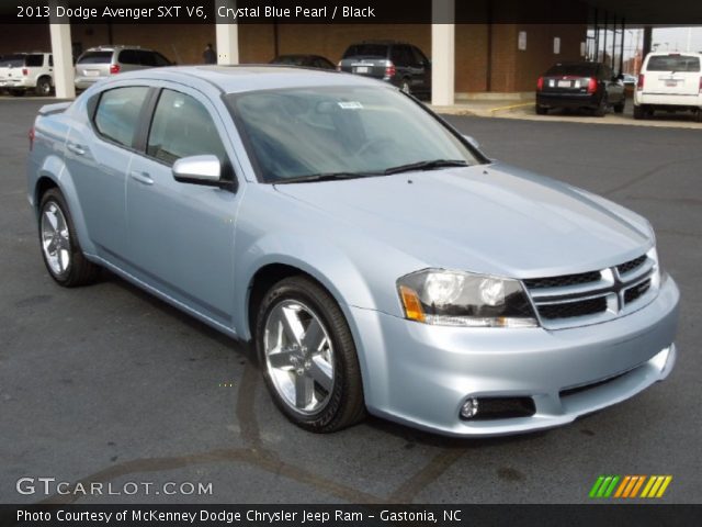 2013 Dodge Avenger SXT V6 in Crystal Blue Pearl