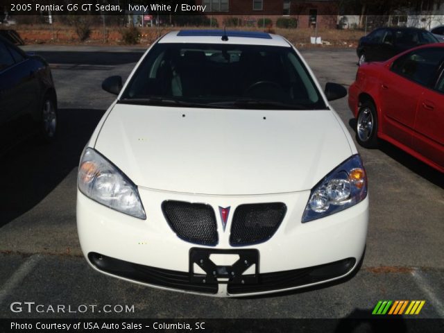 2005 Pontiac G6 GT Sedan in Ivory White