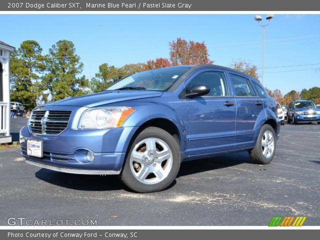 2007 Dodge Caliber SXT in Marine Blue Pearl