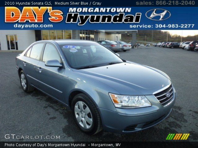 2010 Hyundai Sonata GLS in Medium Silver Blue