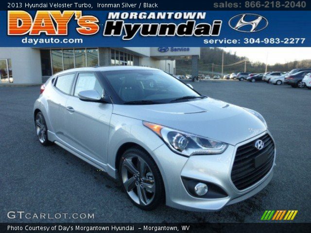 2013 Hyundai Veloster Turbo in Ironman Silver