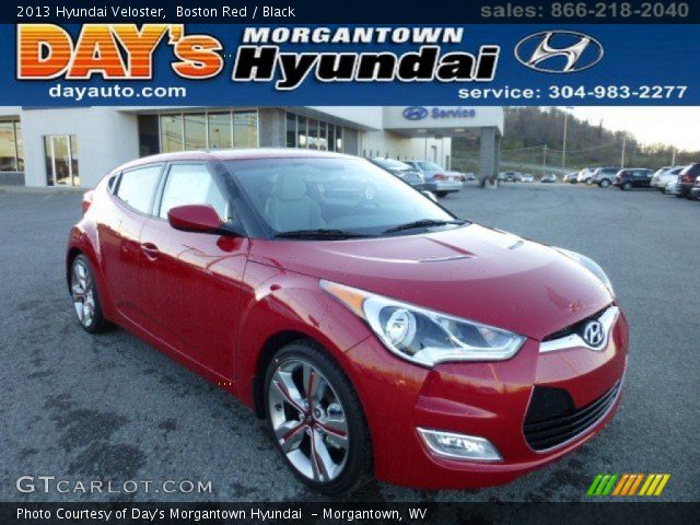 2013 Hyundai Veloster  in Boston Red