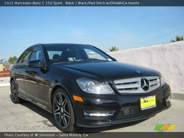 2013 Mercedes-Benz C 250 Sport in Black