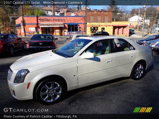 2007 Cadillac CTS Sedan in White Diamond