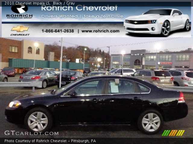 2010 Chevrolet Impala LS in Black
