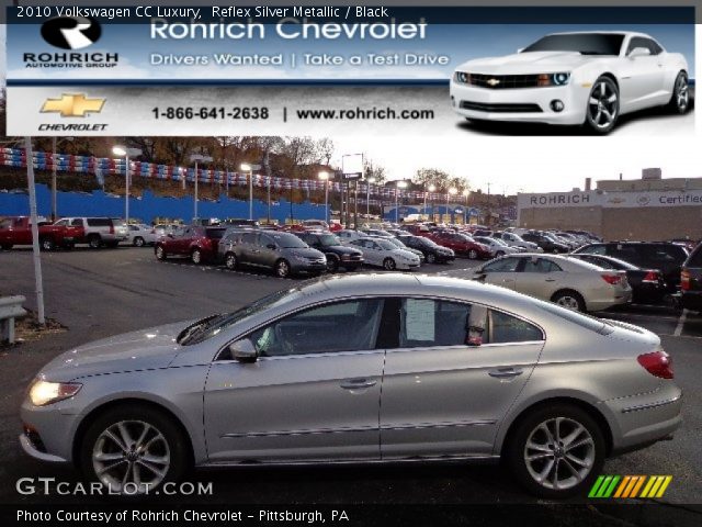 2010 Volkswagen CC Luxury in Reflex Silver Metallic