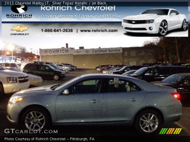 2013 Chevrolet Malibu LT in Silver Topaz Metallic