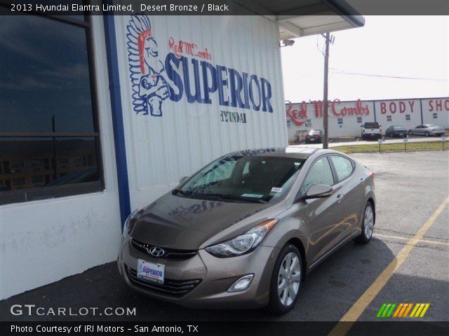 2013 Hyundai Elantra Limited in Desert Bronze