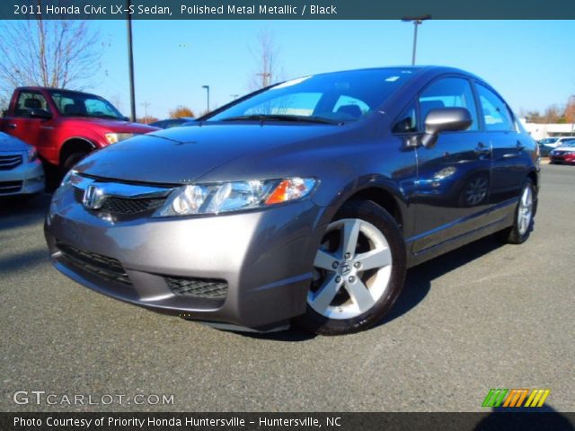 2011 Honda Civic LX-S Sedan in Polished Metal Metallic