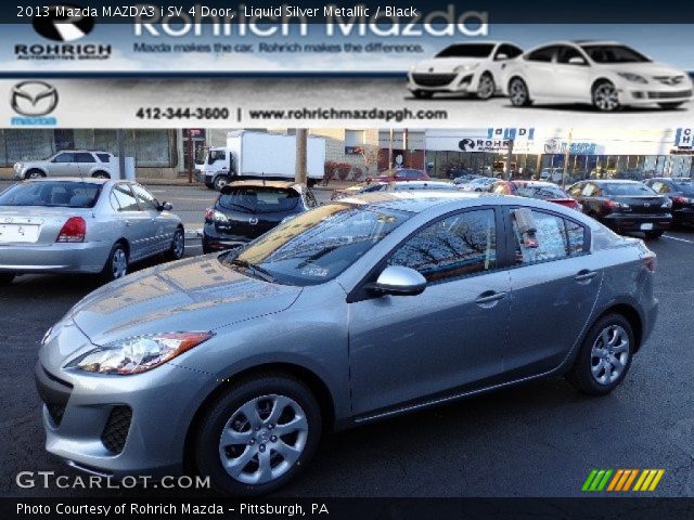2013 Mazda MAZDA3 i SV 4 Door in Liquid Silver Metallic