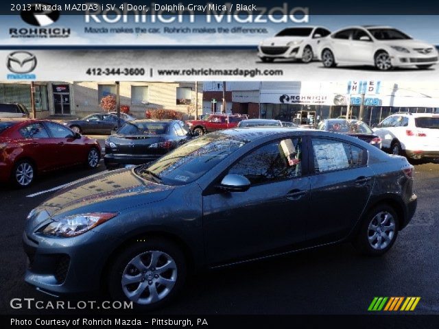 2013 Mazda MAZDA3 i SV 4 Door in Dolphin Gray Mica