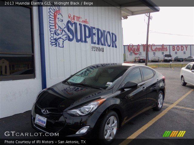 2013 Hyundai Elantra GLS in Midnight Black