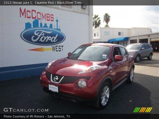 2011 Nissan Juke S in Cayenne Red