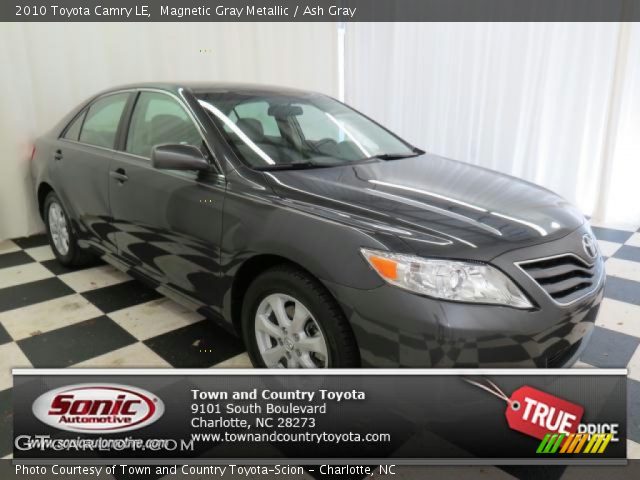 2010 Toyota Camry LE in Magnetic Gray Metallic