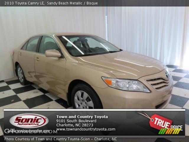 2010 Toyota Camry LE in Sandy Beach Metallic