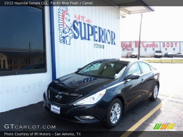 2013 Hyundai Sonata GLS in Pacific Blue Pearl