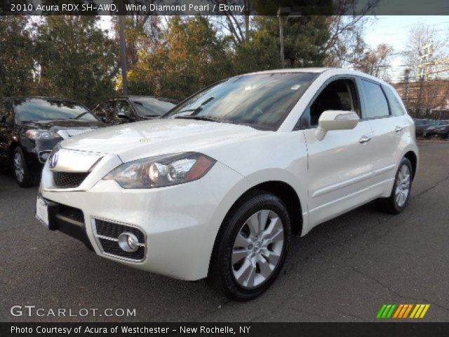 2010 Acura RDX SH-AWD in White Diamond Pearl