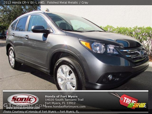 2013 Honda CR-V EX-L AWD in Polished Metal Metallic