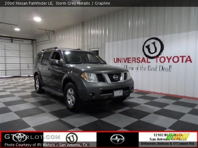 2006 Nissan Pathfinder LE in Storm Grey Metallic