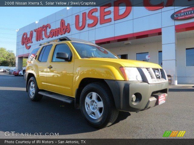2008 Nissan Xterra S in Solar Yellow