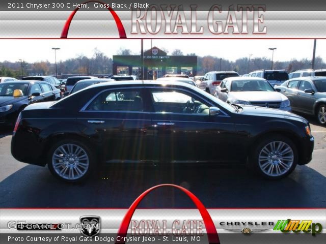 2011 Chrysler 300 C Hemi in Gloss Black