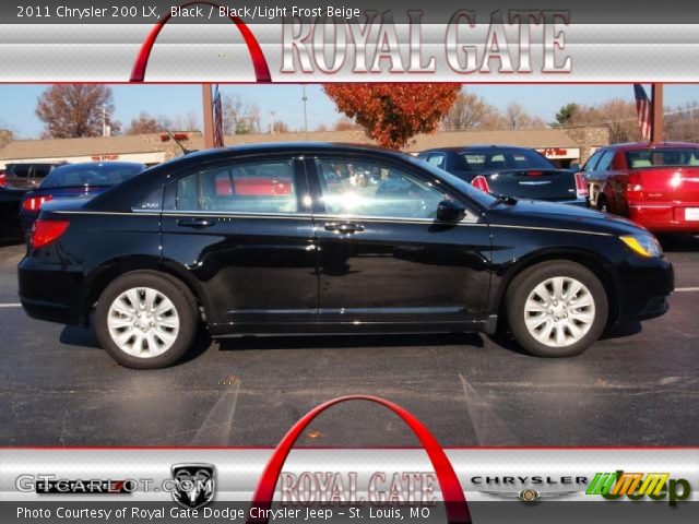 2011 Chrysler 200 LX in Black