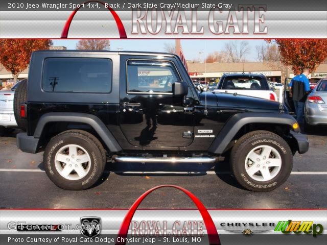 2010 Jeep Wrangler Sport 4x4 in Black