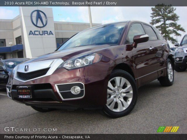2010 Acura RDX SH-AWD Technology in Basque Red Pearl
