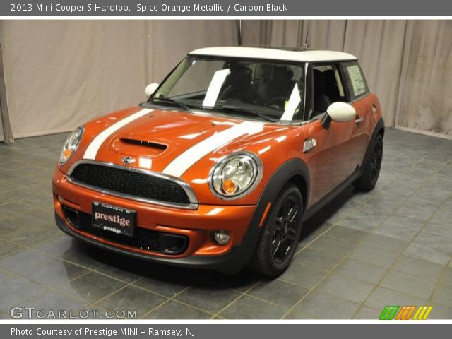 2013 Mini Cooper S Hardtop in Spice Orange Metallic