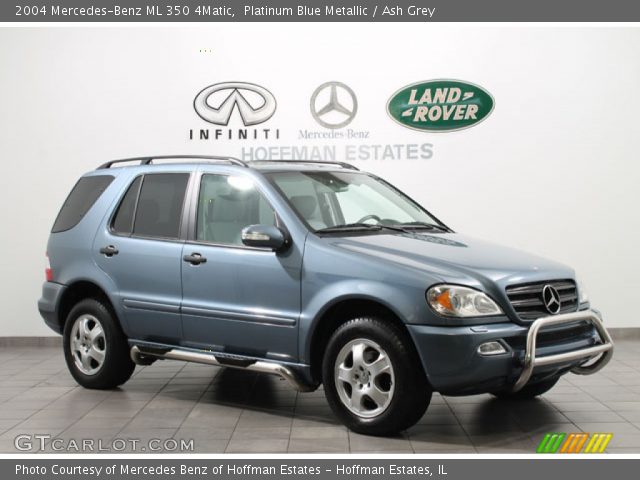 2004 Mercedes-Benz ML 350 4Matic in Platinum Blue Metallic