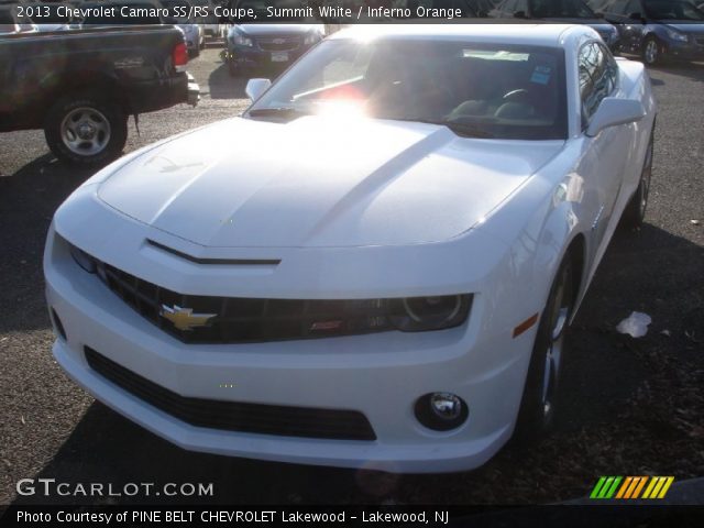 2013 Chevrolet Camaro SS/RS Coupe in Summit White