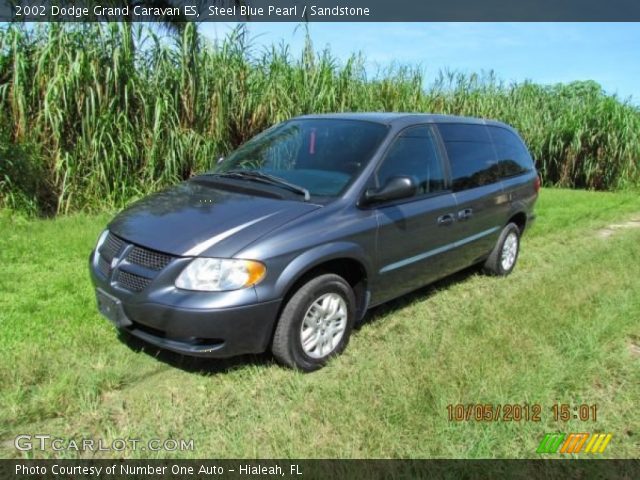 2002 Dodge Grand Caravan ES in Steel Blue Pearl