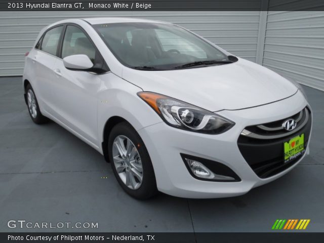 2013 Hyundai Elantra GT in Monaco White