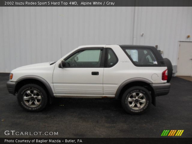 2002 Isuzu Rodeo Sport S Hard Top 4WD in Alpine White