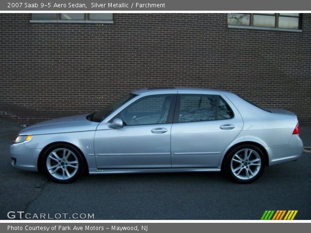 2007 Saab 9-5 Aero Sedan in Silver Metallic