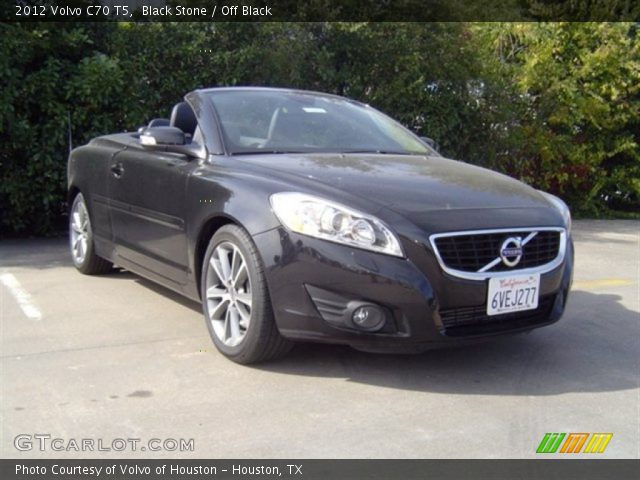 2012 Volvo C70 T5 in Black Stone