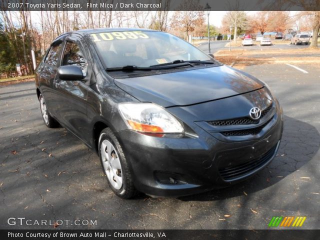 2007 Toyota Yaris Sedan in Flint Mica