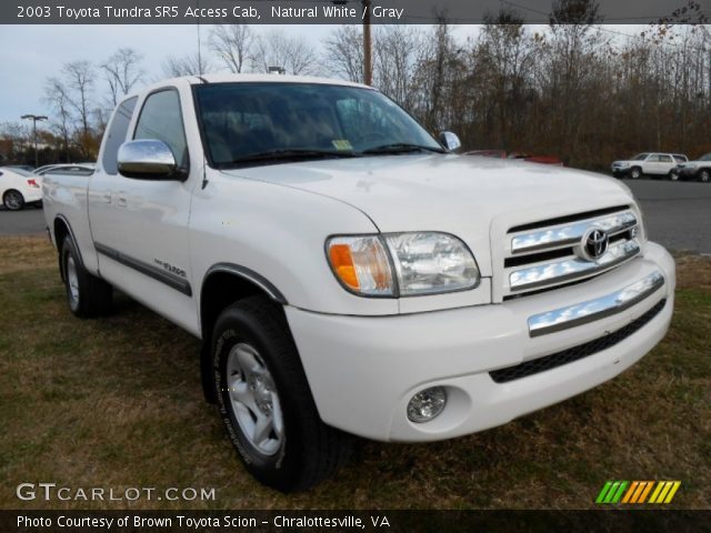 2003 Toyota Tundra SR5 Access Cab in Natural White