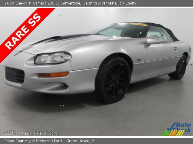 2000 Chevrolet Camaro Z28 SS Convertible in Sebring Silver Metallic
