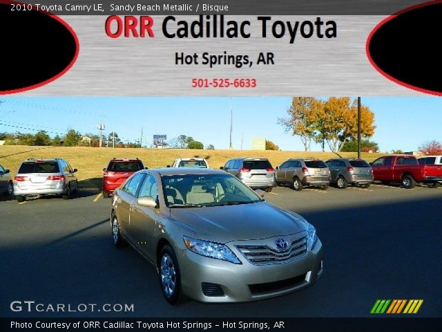 2010 Toyota Camry LE in Sandy Beach Metallic